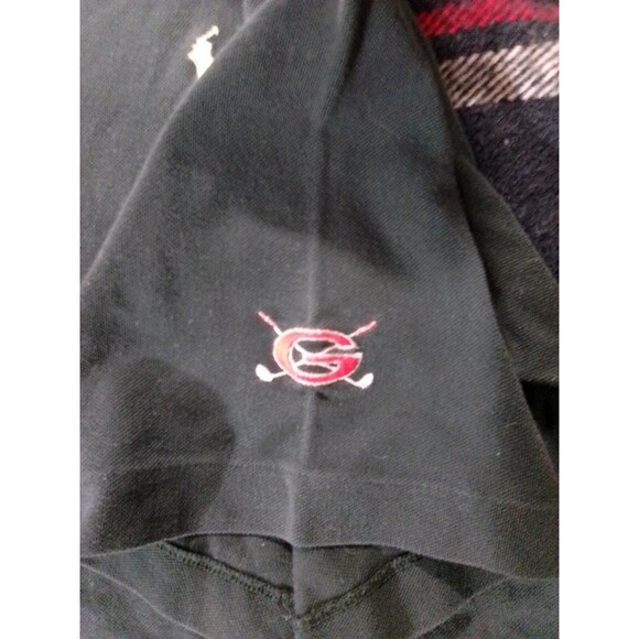 Polo Ralph Lauren UGA Golf Men's Shirt Size M Pit 2 Pit 21 In - Picture 3 of 4